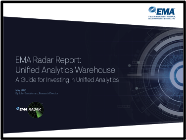 EMA Radar Report on Unified Analytics Warehouse